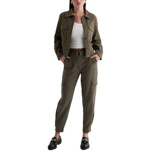 Express Ankle Super High Rise Cargo Pants Size 6R